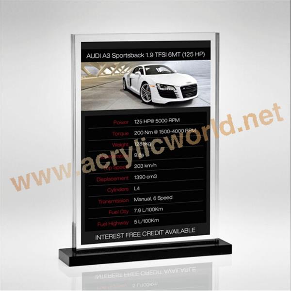 adversting acrylic cube photo frame